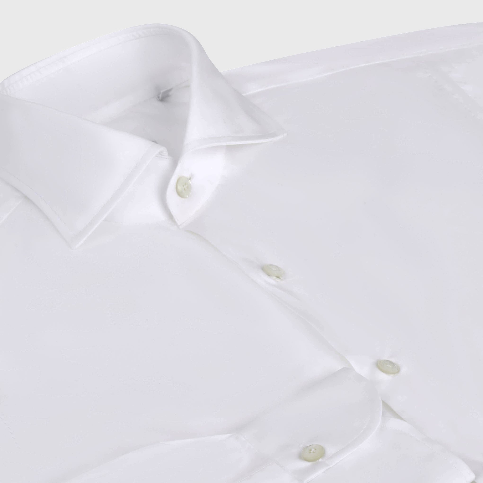 Dress shirt Napoli 170 a due classic collar Light blue or white