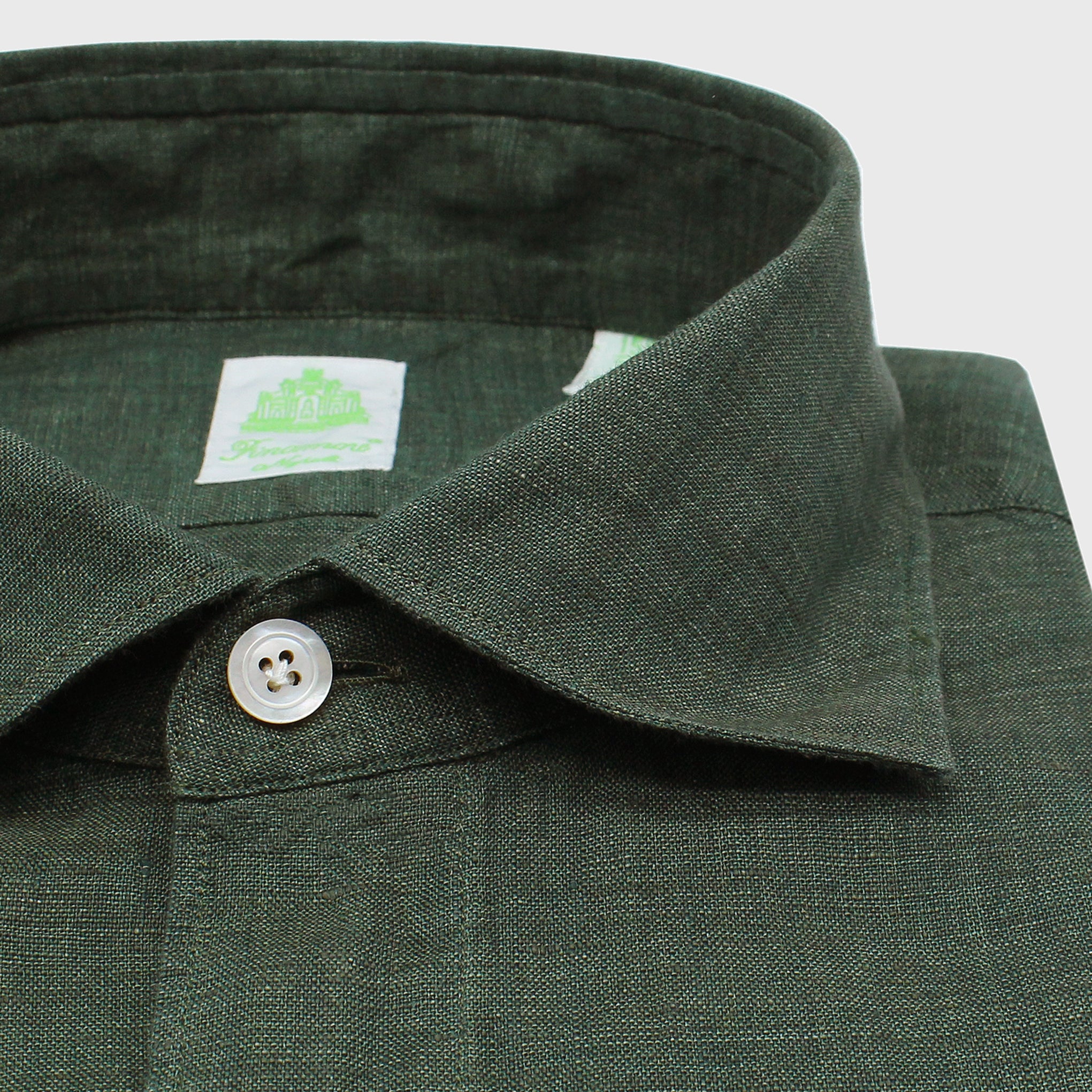 Tokyo sport shirt slim fit linen Luigi collar