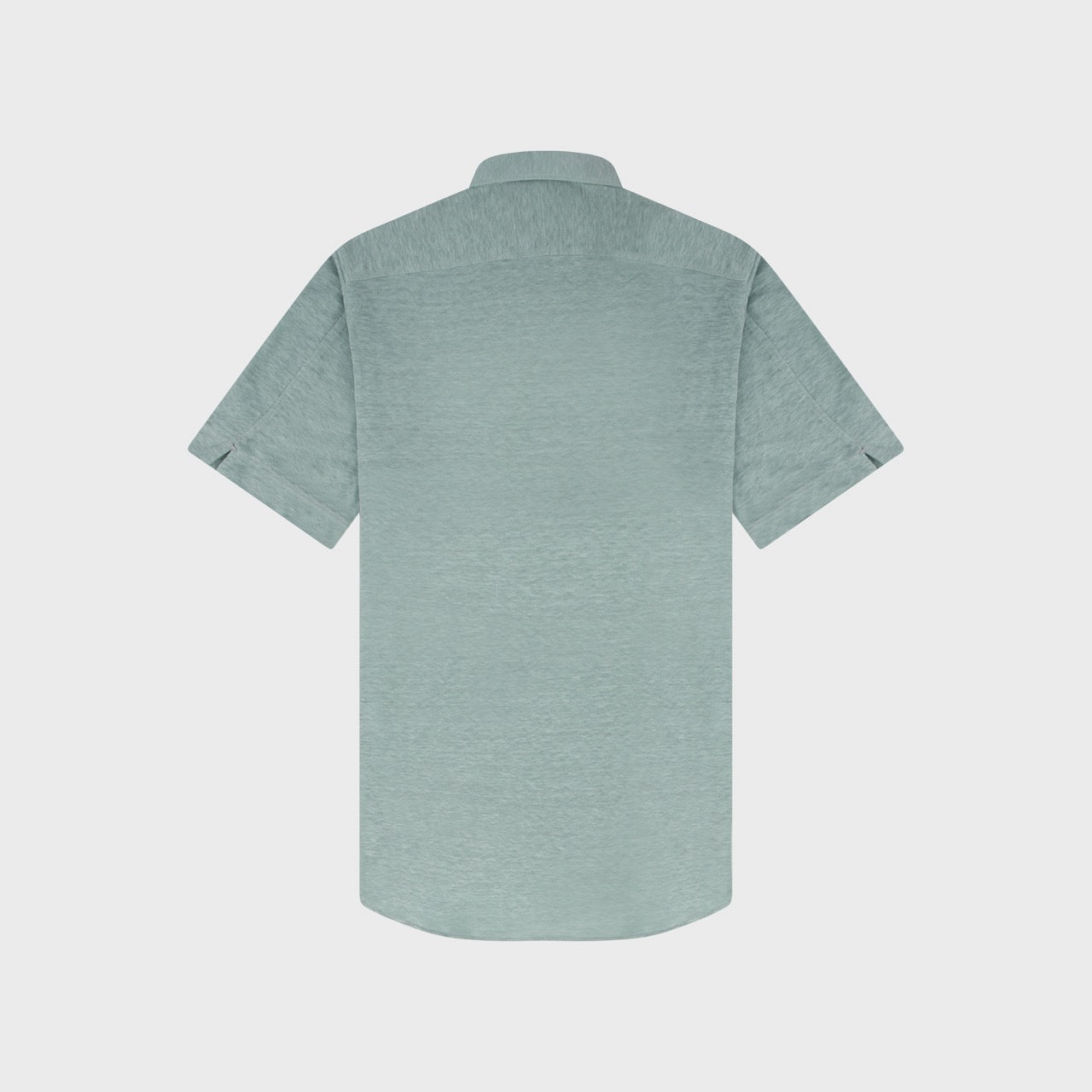 Polo shirt slim fit linen jersey