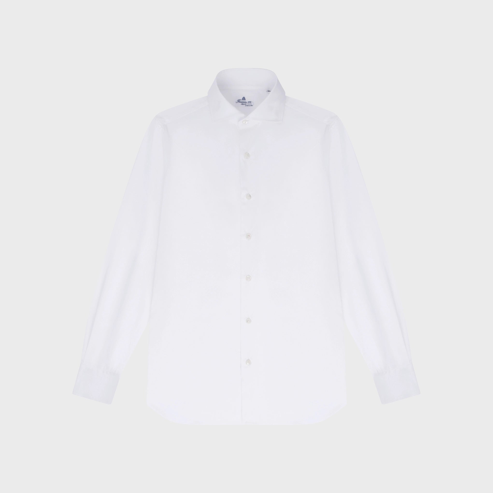 Dress shirt Napoli 170 a due classic collar Light blue or white
