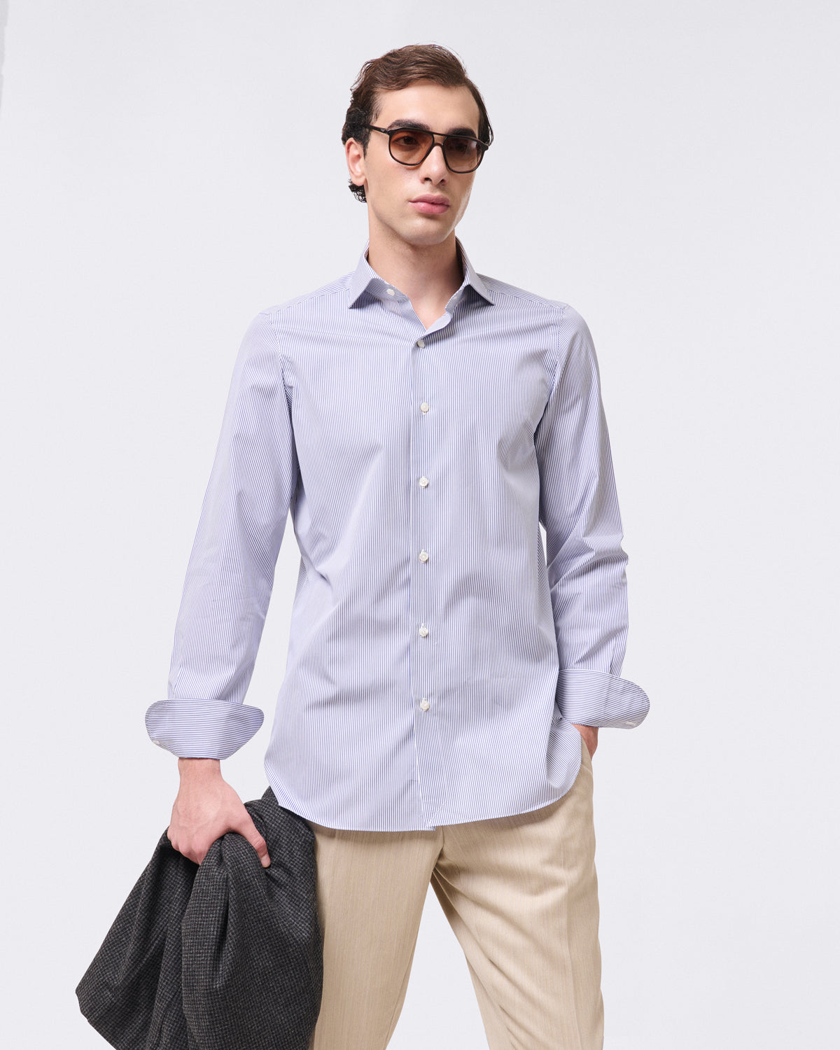 Classic Napoli shirt regular fit 120/2 cotton