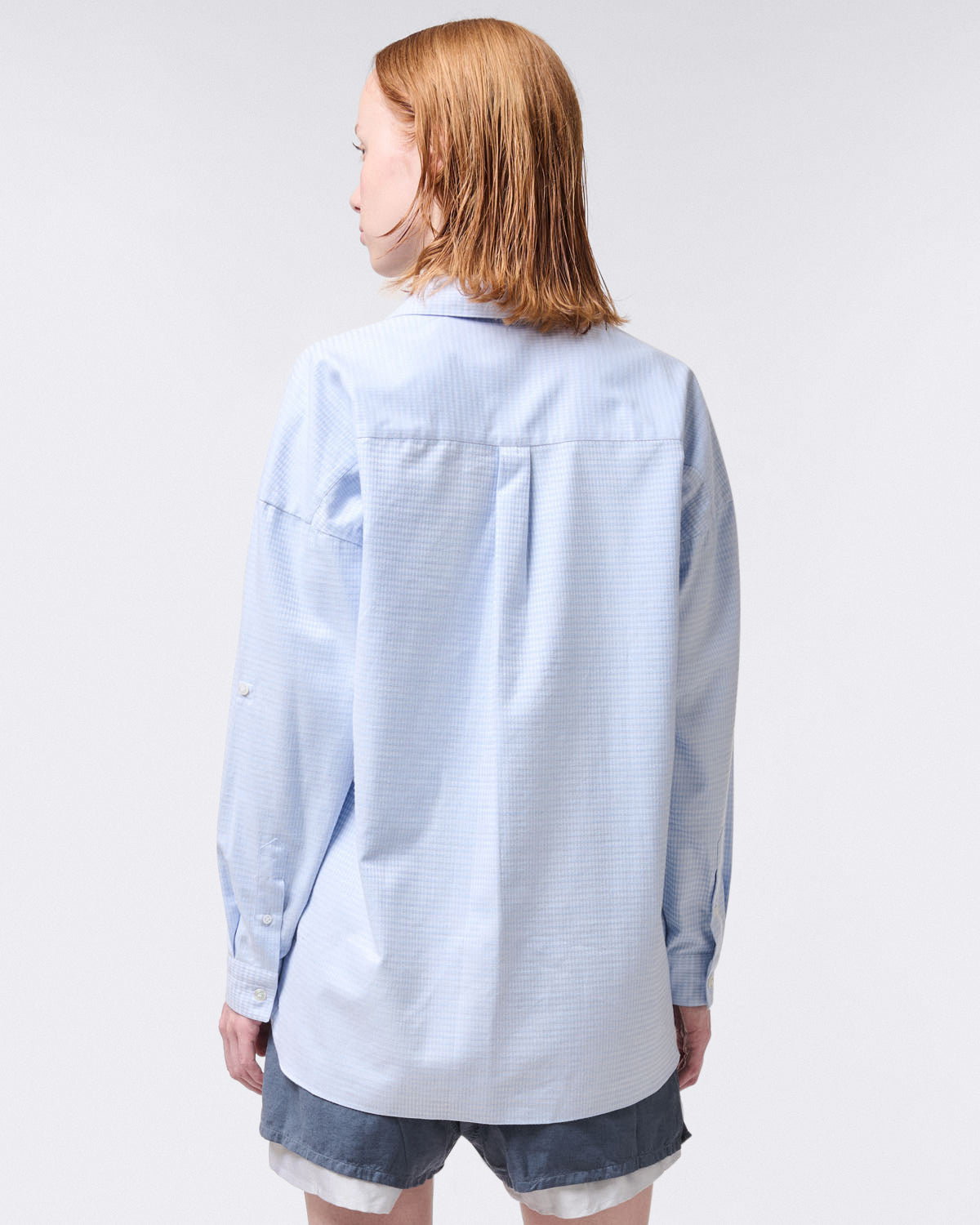 Women's shirt Sonia cotton and silk. Carlo Riva fabric