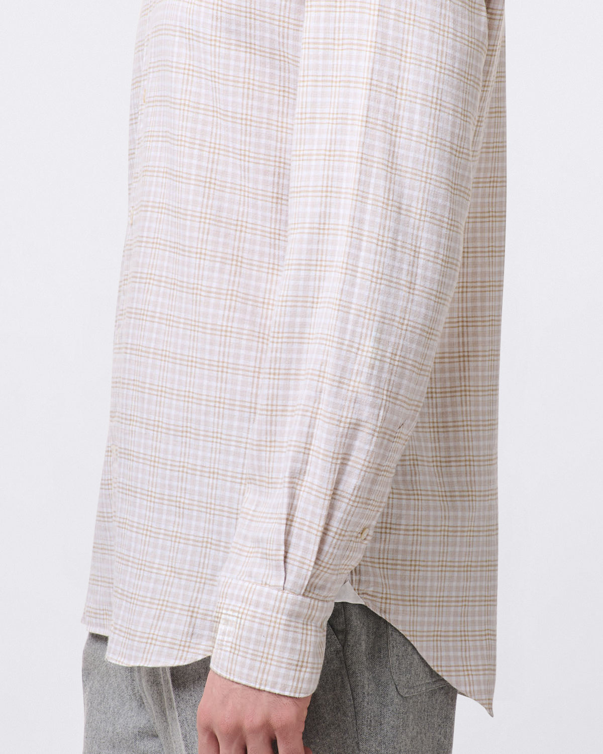 Tokyo slim fit casual shirt in yarn dyed cotton check